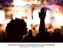 Tablet Screenshot of ekklesiachristianchurch.com